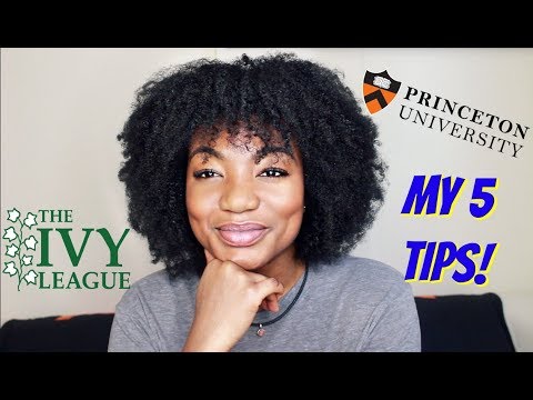 How I Got Into Princeton University! + GIVEAWAY Video