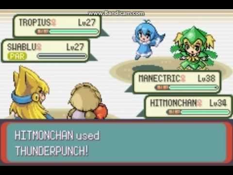 Let's play moemon emerald part 52 6th gym trainers