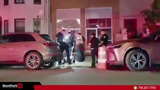 An off-duty NYPD 72nd Precinct officer was assaulted on 60th Street; the suspect was arrested.