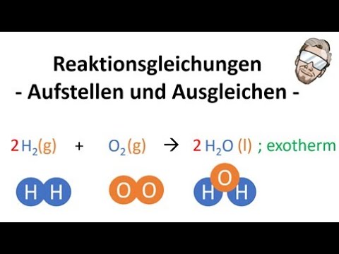 Setting up and balancing reaction equations | Chemistry at last