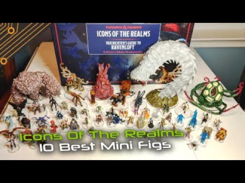 Dungeons & Dragons : Icons of the Realms Top 10 Mini Figs