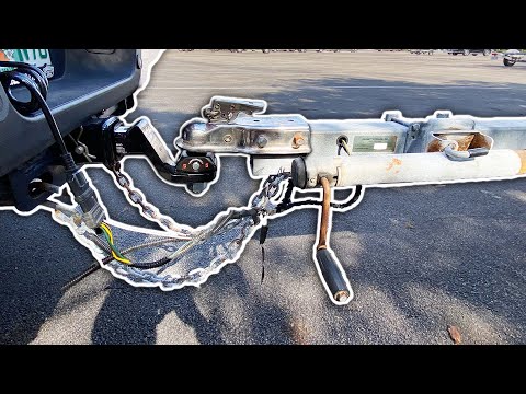 How To Attach a Truck to a Trailer - 7 EASY STEPS