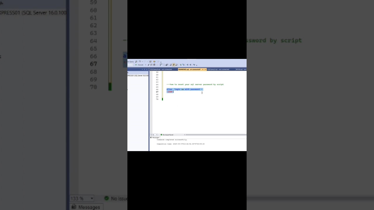 Forgot SQL Password? Use This Trick 😲 | SQL Server Hack #dataanlysis #sqlserver #databaseconcepts
