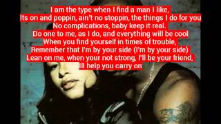 Aaliyah - I gotcha back w/ lyrics