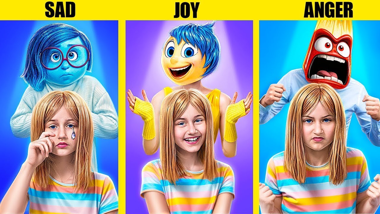 Se as emoções me governarem! Divertidamente 2 na vida real!