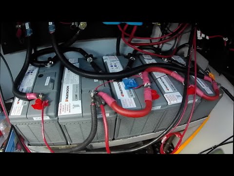 #45 Replacing the batteries and alternator on our narrowboat