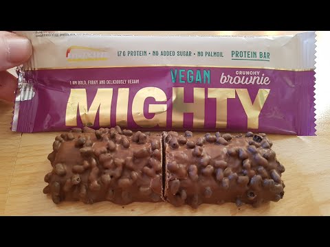 Maxim Mighty Vegan Crunchy Brownie Protein Bar