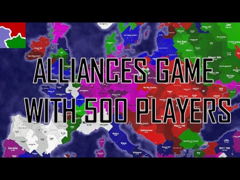 5 Teams fight eachother on europe map | Territorial.io