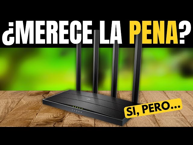 Vídeo relacionado con TP-Link Archer C6 - AC1200 Router WiFi, Doble Banda (5GHz/2.4GHz), 5xPuertos Gigabit, 4xAntenas Externas, MU-MIMO, WPA3, Modo Punto de Acceso, Tecnología OneMesh, Color Negro