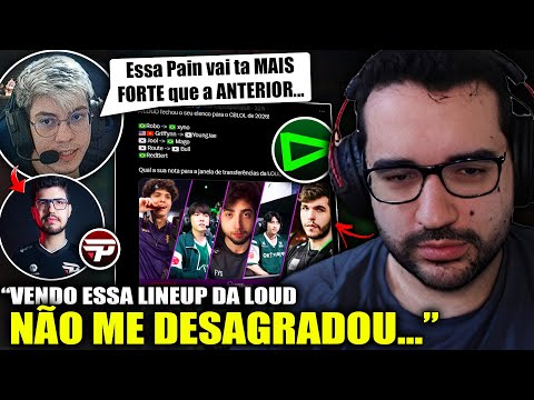 OFICIAL! ROBÔ ASSINOU COM A PAIN! Takeshi é SINCERO sobre a LOUD e Disamis sobre a PAIN!