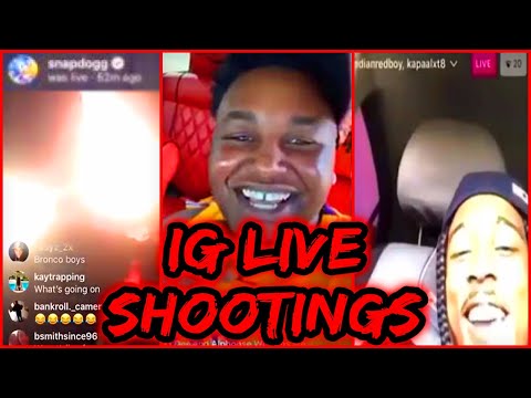 RAPPER SHOOTINGS ON IG LIVE...