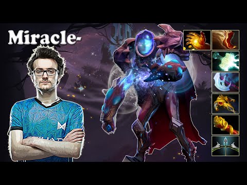 Miracle - Arc Warden Midlane with iLTW Drow Ranger vs Gh Nyx Assassin | Dota 2 7.29d Gameplay