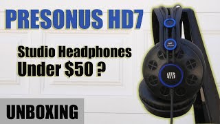 Video thumbnail for Presonus HD7 Headphones Unboxing / Review by Zadius Tech