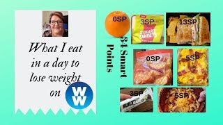 What I eat in a Day to lose weight | Edye's WW Kitchen | Smart Points