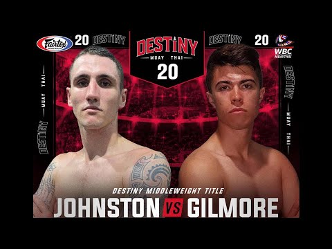 Brayden Johnston Vs Tyler Gilmore - Destiny Muay Thai 20