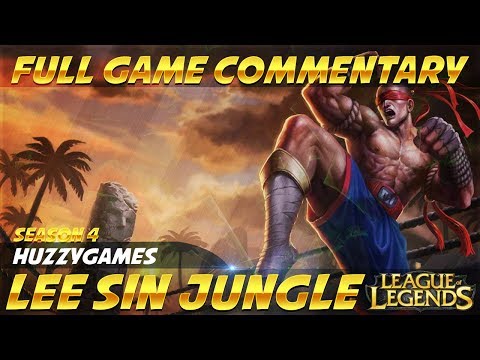 League of Legends - Diamond Lee Sin Jungle - Full Game Commentary