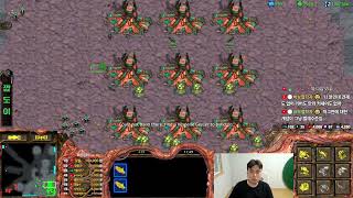 vs 쉰짱구님, 팀플하다가 빡쳐서 1:1 한판했습니다. 그는 저의 화풀이 대상이셨습니다.