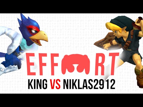 EFFort - Niklas2912 (Y.Link) Vs. King (Falco) - Grand Final - Melee Singles