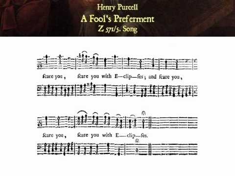 Purcell: Z 571/5. I'll mount to yon blue coelum (A Fool's Preferment) - Covey-Crump (Hogwood)