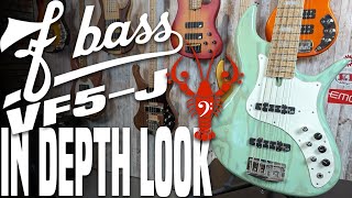 Video thumbnail for F Bass VF5-J - This Crazy Custom Canadian is the BEST Boutique Jazz Bass - LowEndLobster Fresh Look by LowEndLobster