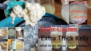 How to Make Extra Thick Kefir - this is the Secret...