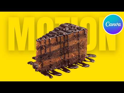 Motion Graphics Tutorial in Canva Create Food Video Ads in Canva
