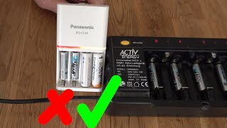 Akku Ladegerät Panasonic BQ-CC55 BQ-CC55E - Unboxing und Review - Nicht für alle Akkus geeignet!