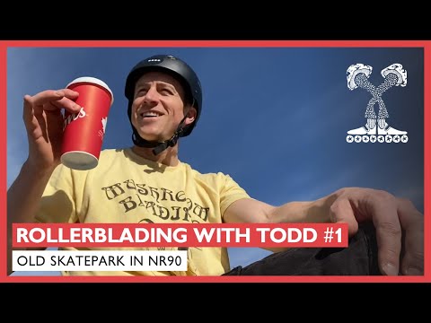 Rollerblading with Todd #1 - Old Skatepark in NR90 Wizards