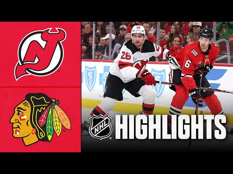 NHL Highlights | Devils vs. Blackhawks | November 12, 2025