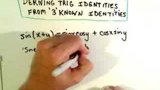 Deriving Trigonometric Identies from Known Identities