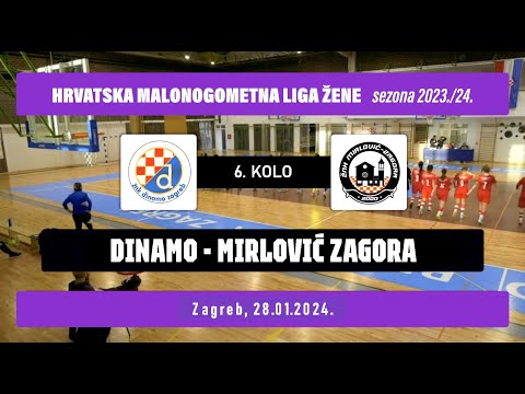 1. HMNLŽ: DINAMO - MIRLOVIĆ ZAGORA  9:2, 28.01.2024.