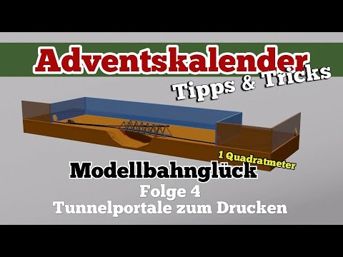 Adventskalender Folge 4 - Modelleisenbahn in Spur N, 1:160, H0, 1:87 - Modellbahnglück