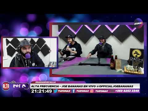 ALTA FRECUENCIA - JUNTO A JOE BANANAS - RADIOZONAX