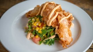 preview picture of video 'Fried Maine Lobster Salad'