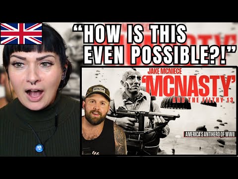 British Girl REACTS to America’s Wildest WWII Legend: Jake ‘McNasty’ McNiece!