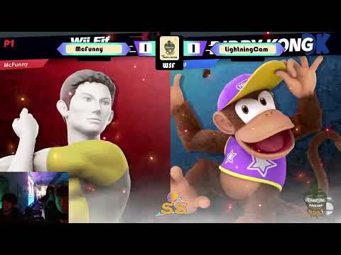 NTSL #33 Winners Semifinals - McFunny (Wii Fit Trainer) vs LightningCam (Diddy Kong) SSBU