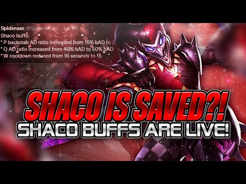 Shaco BUFFS?! Shaco Is SAVED?! - League Of Legends