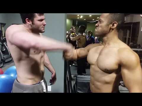 The How Otaku greet one another at the gym!