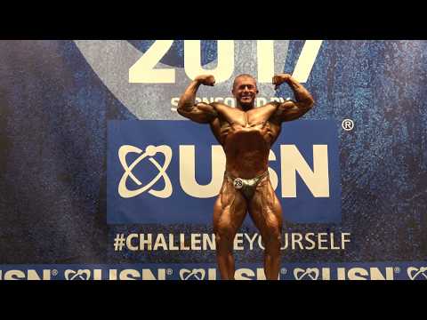 Shaun Danby – Competitor No 28 - Class 3 - USN NABBA Britain Final 2017