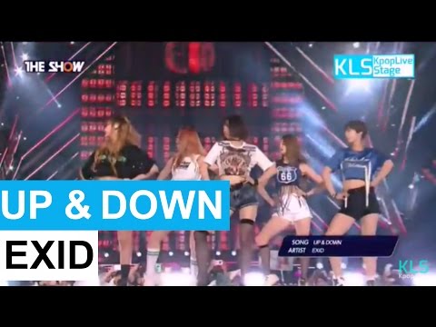 160628 EXID (이엑스아이디) - UP & DOWN (위아래) @ 더쇼 The Show