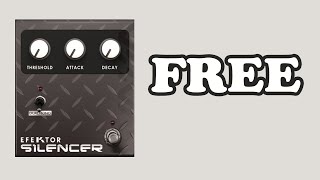 Video thumbnail for FREE EFEKTOR Silencer by Kuassa by FREE PLUGINS FREE