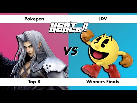 DON'T DODGE!! Pokepen (Sephiroth) vs JDV (Pac-Man) [Top 8 Winners Finals]