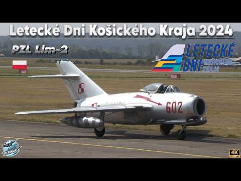 PZL Lim-2 ▲ Fundacja Eskadra 🇵🇱 ▲ Letecké Dni Košického Kraja 2024