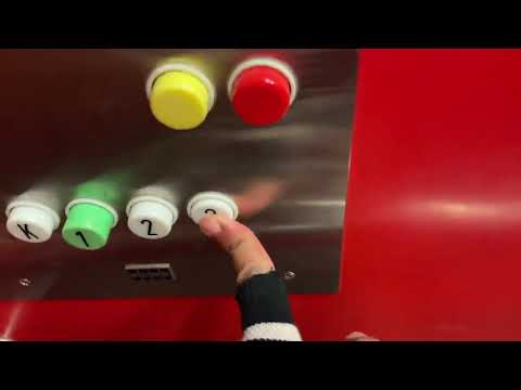 1977 KONE roped hydraulic elevator @ Snorres vei 56, Lørenskog, Norway. (retake)