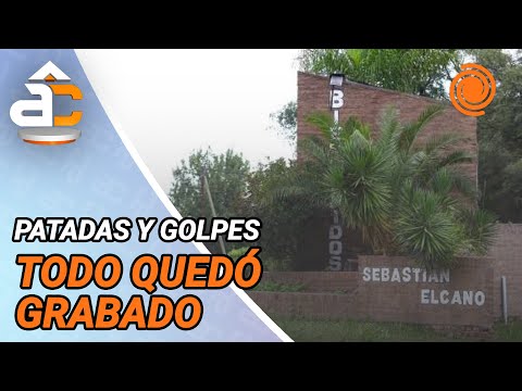 BRUTAL ATAQUE de una patota a un joven en los festejos por el aniversario de Sebastián Elcano