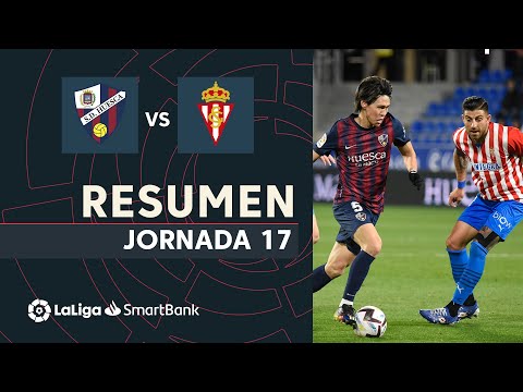 Resumen de SD Huesca vs Real Sporting (0-0)