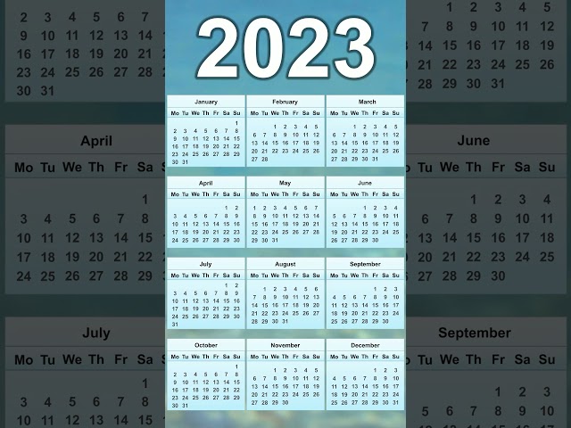 Vídeo relacionado con 2023 Calendar: 16 Month 6x9 inch Planner, SEPT 2022 through DEC 2023 Yearly Calendar and Date Book