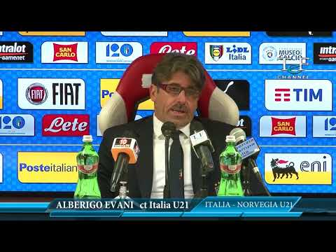 ITALIA NORVEGIA U21 1-1: ALBERIGO EVANI