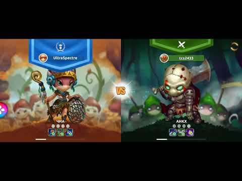 Chia vs Ankh - Duplex 5 - Mushroom Wars 2 Android Online pvp Game