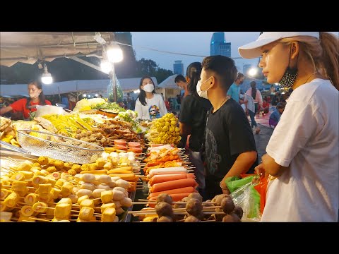 Phnom Penh Night Market and Street Food @FoodMarketTour